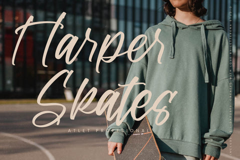 Golden Forest - Modern Handwritten Script Font Letterena Studios 