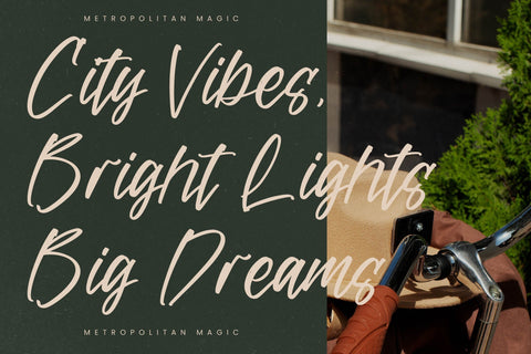 Golden Forest - Modern Handwritten Script Font Letterena Studios 