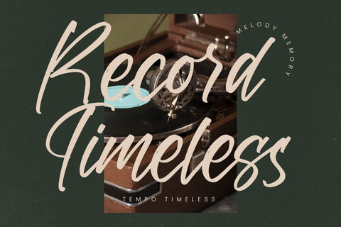 Golden Forest - Modern Handwritten Script Font Letterena Studios 