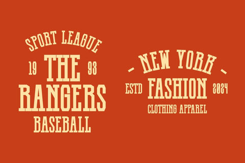 Golden League - Vintage Slab Serif Font Font Masyafi Studio 