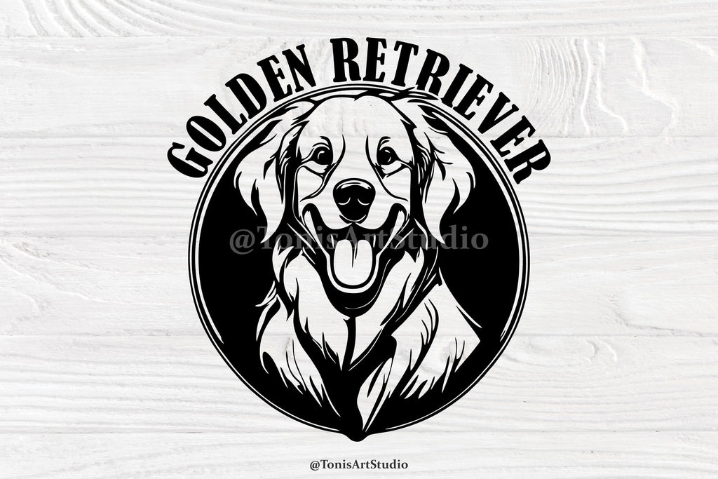 Golden Retriever Svg, Dog Svg Cut Files, Cut Files, Monogram, Dog Mom ...