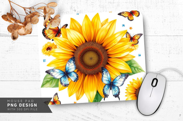 Golden Rustic Charm Mousepad Sublimation Regulrcrative 