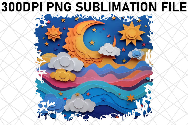 Golden Sunset Sunrise Sublimation Pack Sublimation afrosvg 