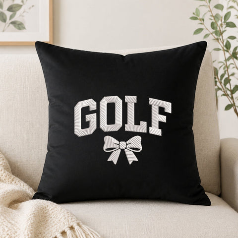 Golf Bow Machine Embroidery Design PES DST Stitch Pattern Files Embroidery/Applique DESIGNS PatternFeed8 