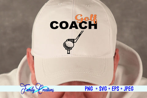 Golf Coach SVG Family Creations 