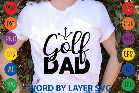 Golf Dad svg design SVG Rafiqul20606 