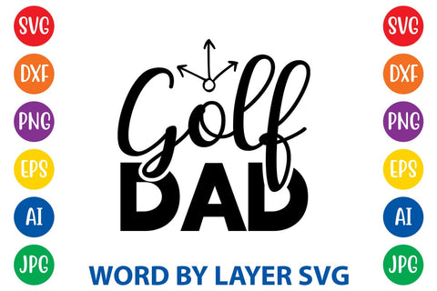 Golf Dad svg design SVG Rafiqul20606 