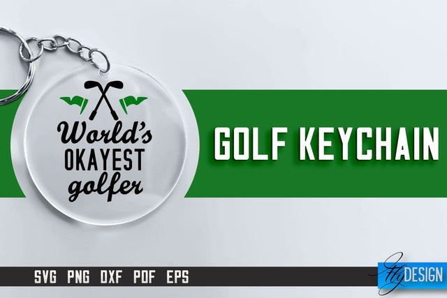 Golf Keychain SVG | Golf Quotes Design | Funny Quotes SVG SVG Fly Design 