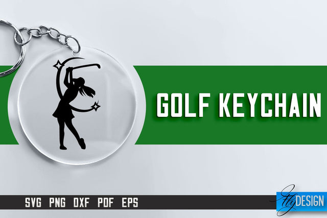 Golf Keychain SVG | Golf Quotes Design | Funny Quotes SVG SVG Fly Design 