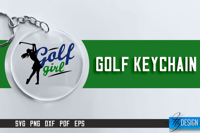 Golf Keychain SVG | Golf Quotes Design | Funny Quotes SVG SVG Fly Design 