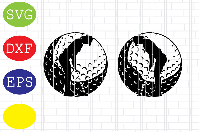 Golf Lady Ball Svg, Golf Svg, Golf team Svg, golf club Svg, Jpg, Eps, Dxf Files SVG DigitalSvgFiles 