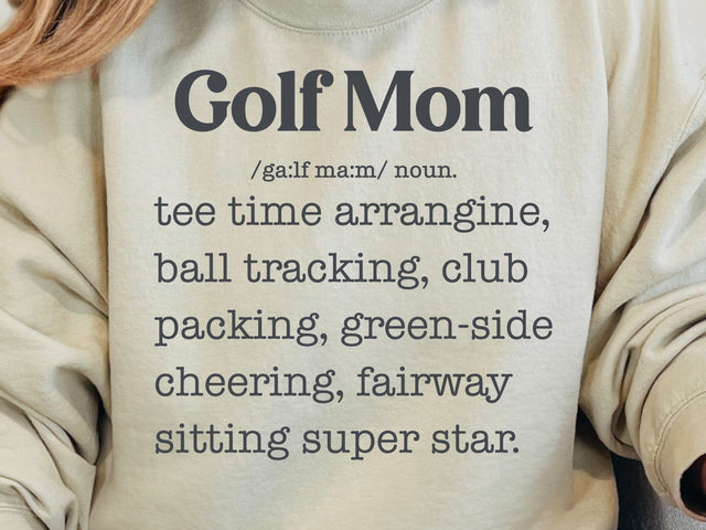 Golf Mom Definition Svg, Golf Mom Shirt Svg SVG DesignDestine 