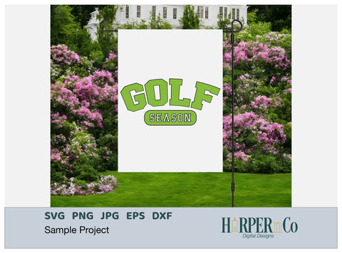 Golf Season Laser SVG EPS Cut File SVG HarperNCo 