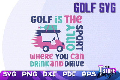 Golf SVG | Golf Quotes SVG Design | Funny Quotes SVG SVG The T Store Design 