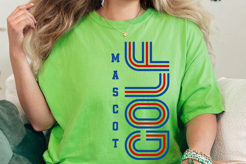 Golf Team Mascot SVG, PNG, Golfing Shirt Design SVG DesignDestine 