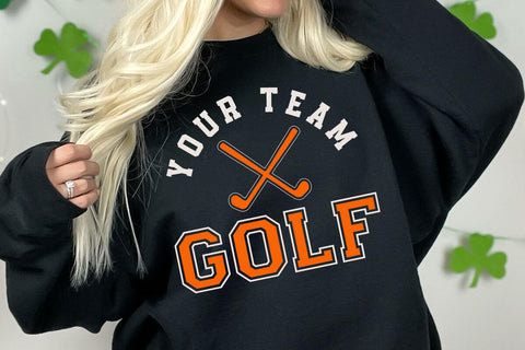Golf Team SVG, Shirt Template, Cricut Silhouette Svg SVG DesignDestine 