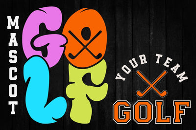 Golf Team SVG, Shirt Template, Cricut Silhouette Svg SVG DesignDestine 