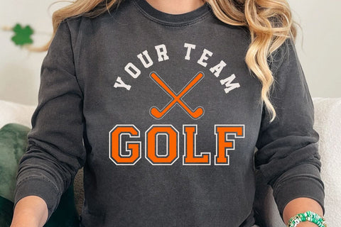Golf Team SVG, Shirt Template, Cricut Silhouette Svg SVG DesignDestine 