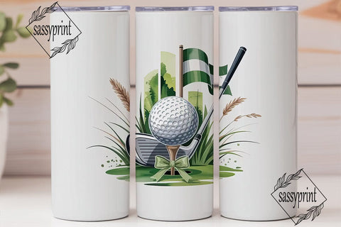 Golf Tumbler Wrap Design Sublimation sassyprint 