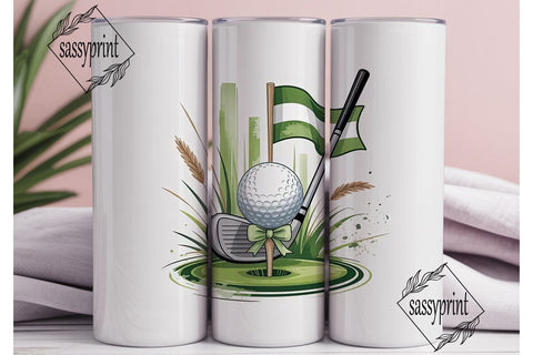 Golf Tumbler Wrap Design Sublimation sassyprint 