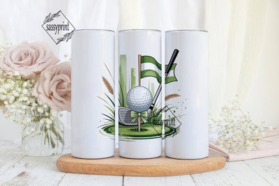 Golf Tumbler Wrap Design Sublimation sassyprint 