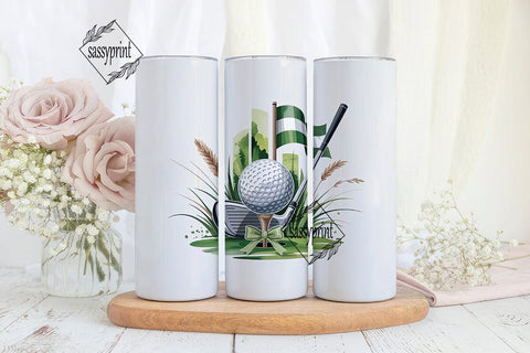 Golf Tumbler Wrap Design Sublimation sassyprint 