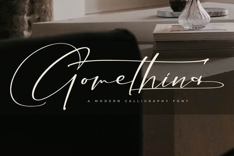 Gomethina - Modern Calligraphy Font Font Letterena Studios 