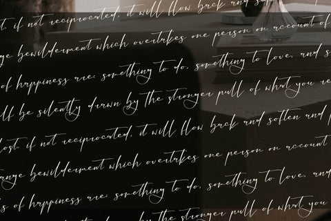 Gomethina - Modern Calligraphy Font Font Letterena Studios 