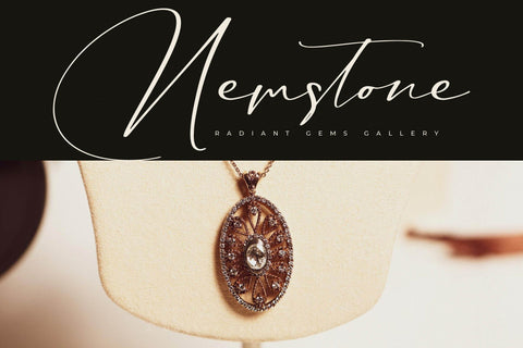 Gomethina - Modern Calligraphy Font Font Letterena Studios 