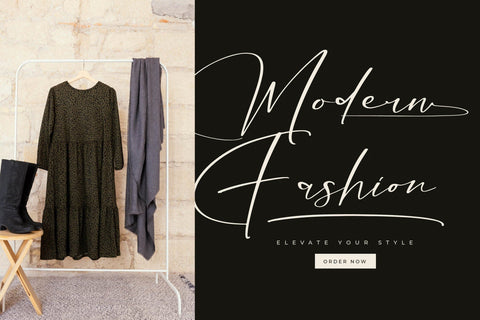 Gomethina - Modern Calligraphy Font Font Letterena Studios 