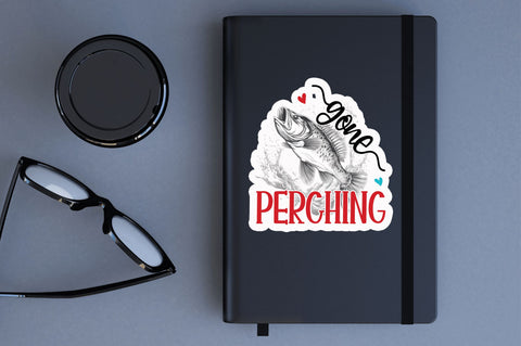 Gone perching Sticker Design Sublimation Regulrcrative 