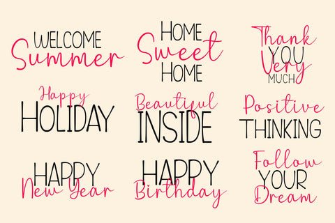 Good Attitude Font LetterdayStudio 