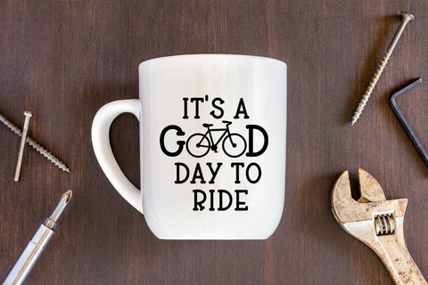 Good Day to Ride SVG I Cycling Shirt SVG I Bike Love SVG SVG Happy Printables Club 