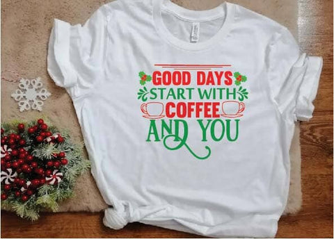 good days start with coffee and you svg SVG designer krishna 