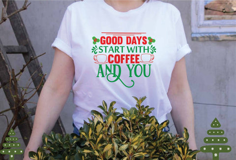 good days start with coffee and you svg SVG designer krishna 
