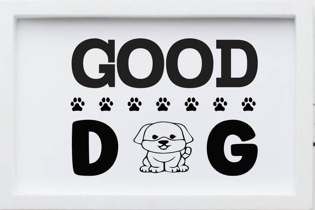 Good dog; SVG Angelina750 