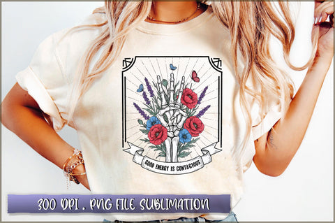 Good Energy is Contagious Sublimation Sublimation Shetara Begum 