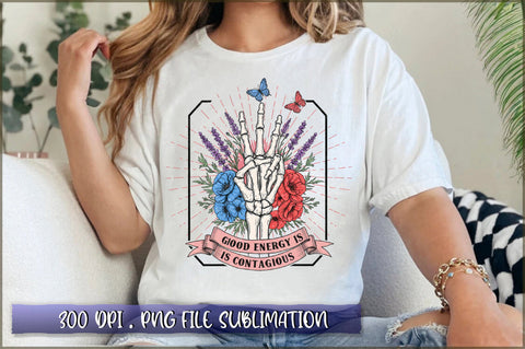 Good Energy is Contagious Sublimation Sublimation Shetara Begum 