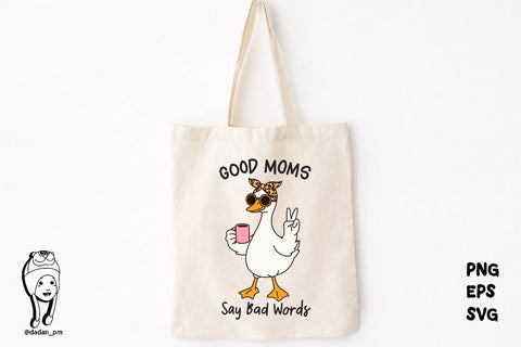 good moms say bad words png, eps, svg SVG dadan_pm 