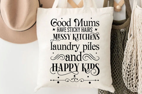 Good mums have sticky hairs Svg Design SVG Regulrcrative 