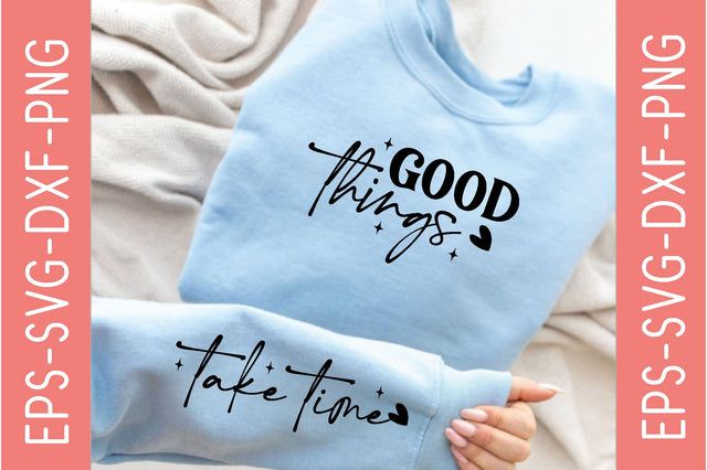 Good Things Sleeve SVG Bundle, Quotes Design SVG farhad farhad 