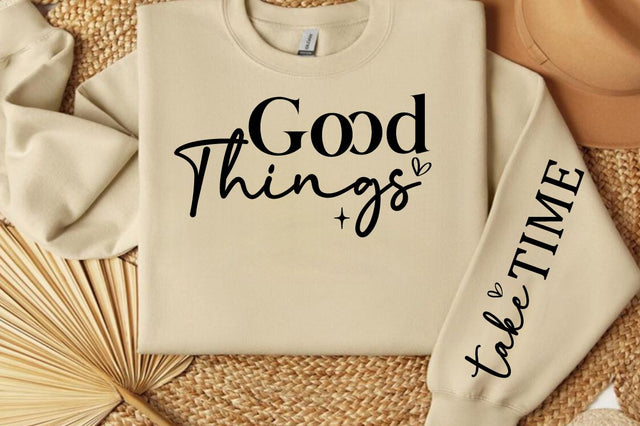 Good things Sleeve SVG Design SVG Designangry 