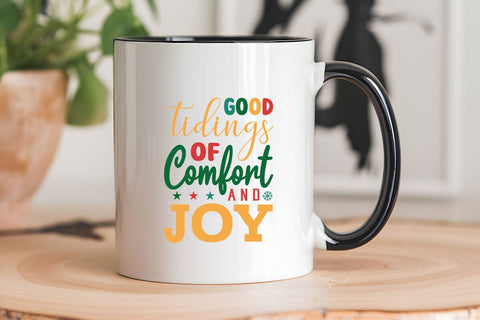 good tidings of comfort and joy SVG Angelina750 