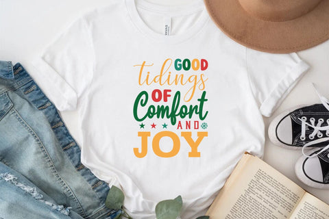 good tidings of comfort and joy SVG Angelina750 