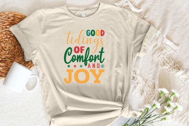 good tidings of comfort and joy SVG Angelina750 