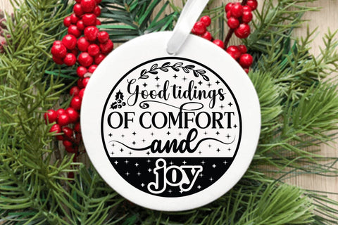 Good tidings of comfort & joy SVG Angelina750 