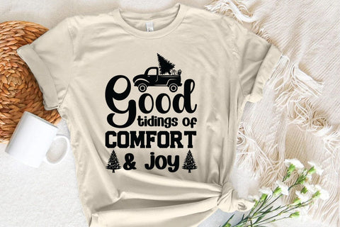 Good tidings of comfort & joy SVG Angelina750 