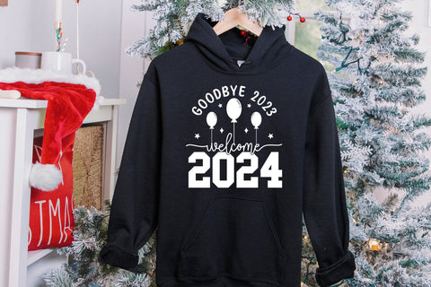 Goodbye 2023 Welcome 2024 | New Year SVG SVG CraftLabSVG 