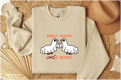 Goose Bumps Svg, Ghost Bumps Svg, Ghost Svg, Funny and Sarcastic Svg, Goose Svg SVG Artinrhythm shop 