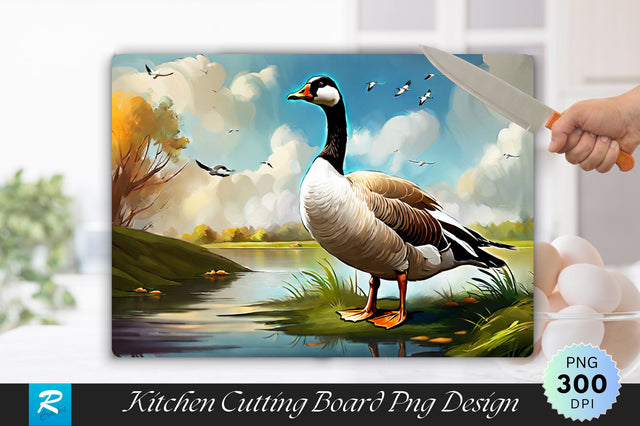 Goose Cutting Board Sublimation Regulrcrative 
